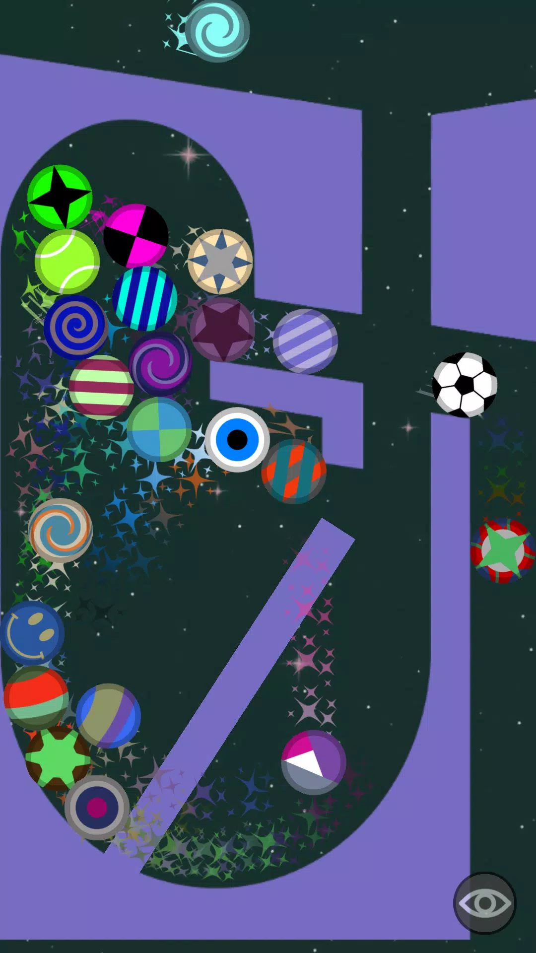 Simple Marble Race 스크린샷 1