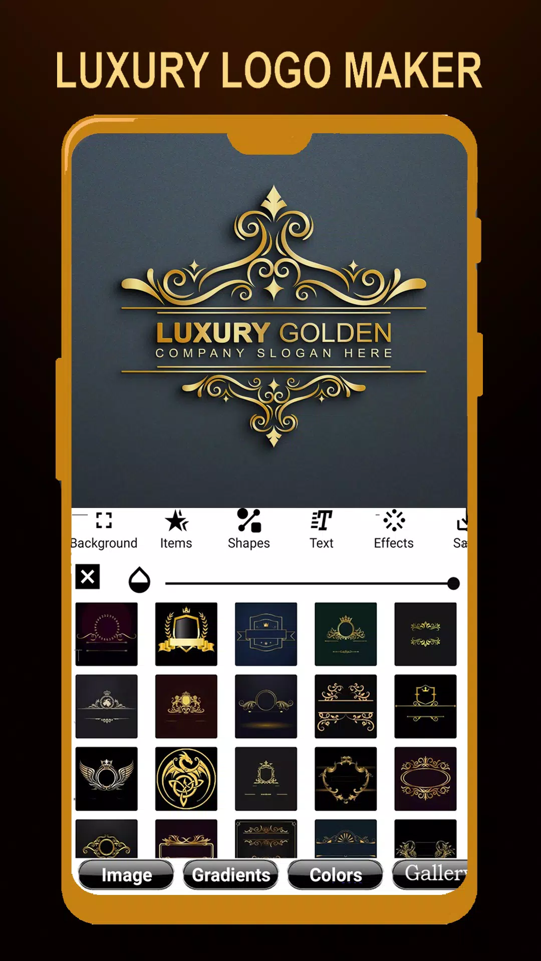 Luxury Logo maker, Logo Design Capture d'écran 2