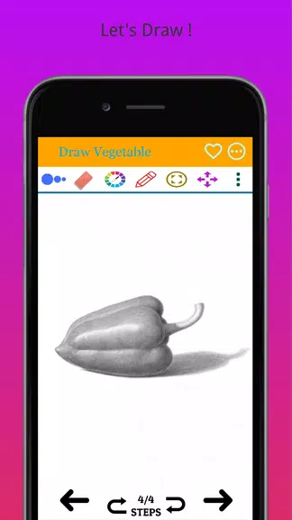 How to Draw Real Vegetables Screenshot 4