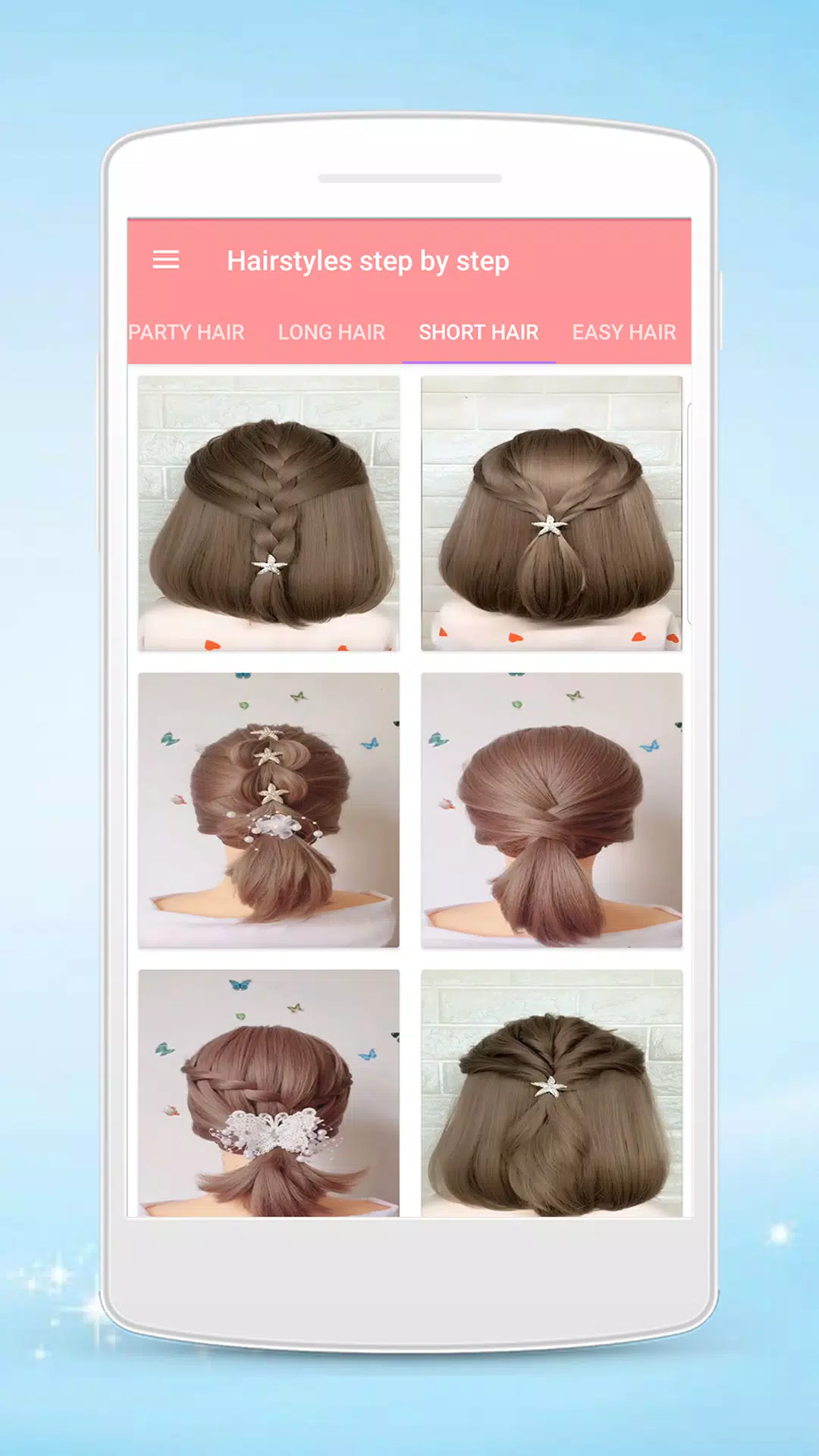 Hairstyles step by step应用截图第2张