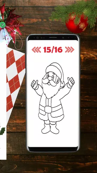 Christmas Drawing App Captura de tela 2