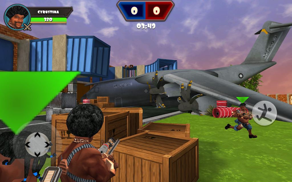 Airport Clash 3D - Minigun Sho應用截圖第2張