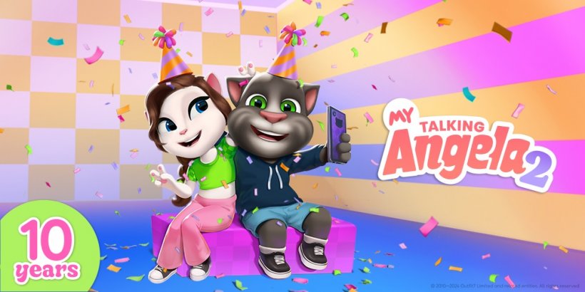 Minha Talking Angela 2 Marca Década da Série com 'Festa com um Amigo'