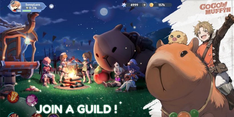 El MMORPG 'Go Go Muffin' desbloquea una aventura mágica en dispositivos móviles