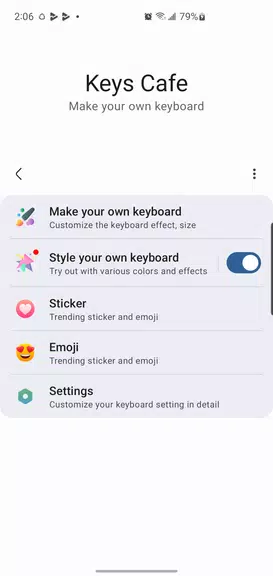 Keys Cafe - Make your keyboard应用截图第1张