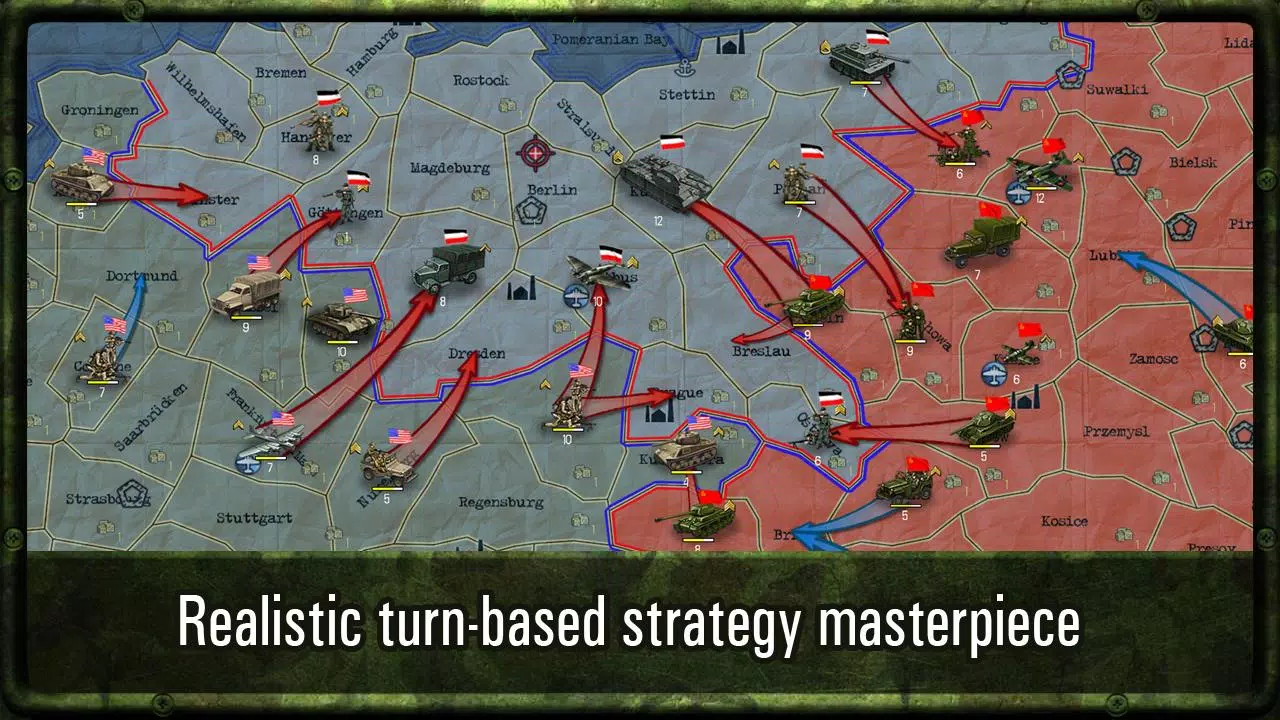 Strategy & Tactics: WW2 Скриншот 1