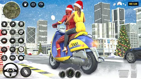 Superhero Bike Taxi Bike Games应用截图第2张