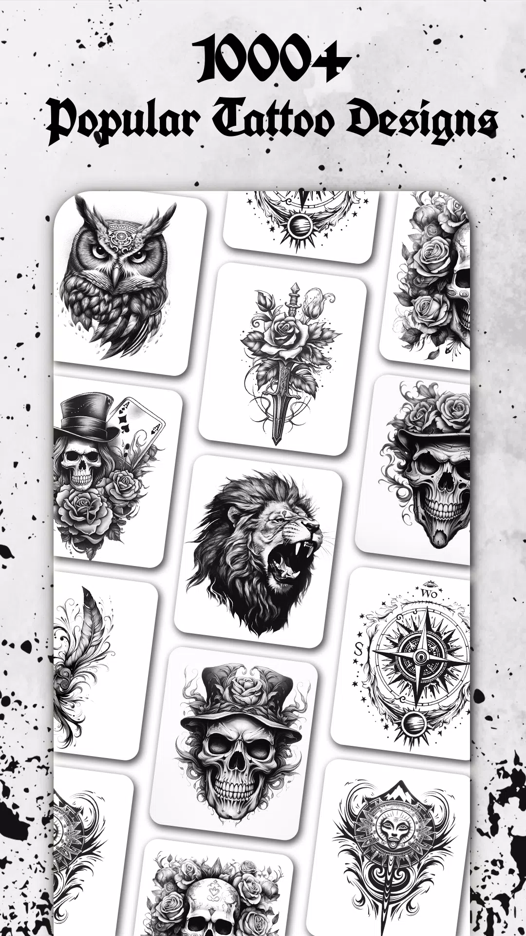 Tattoo Coloring games Captura de pantalla 1