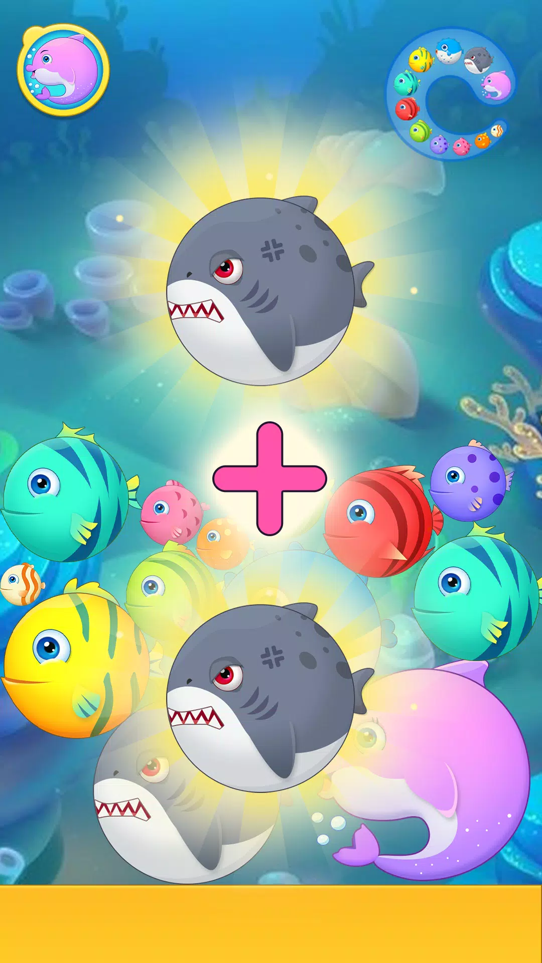 Sea Animals - Merge Game應用截圖第2張