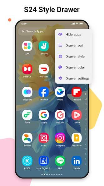 SO S24 Launcher for Galaxy S應用截圖第2張