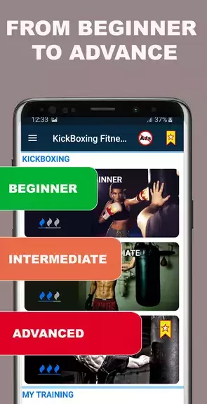 Kickboxing fitness Trainer स्क्रीनशॉट 3