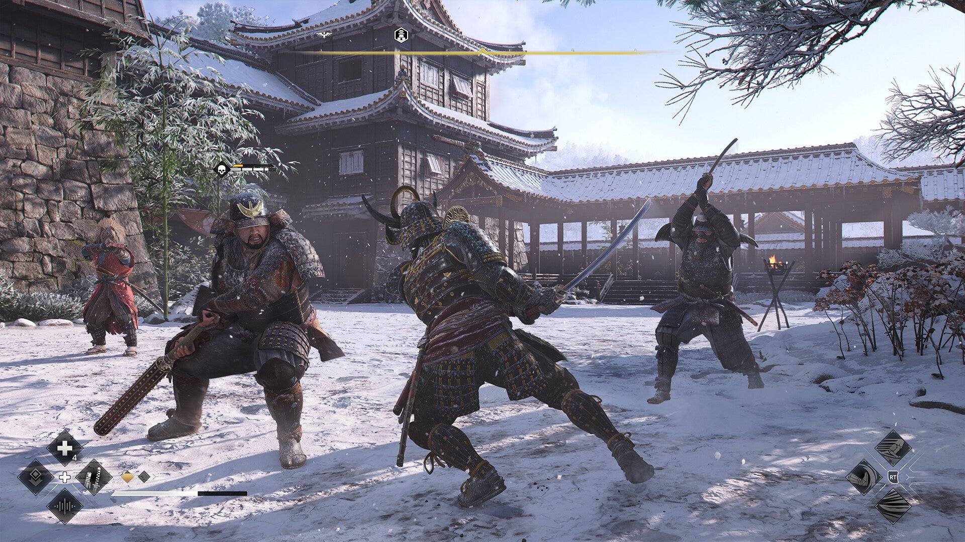 Yasuke享受了有史以来最好的战斗机械师刺客信条。 |图片来源：Ubisoft