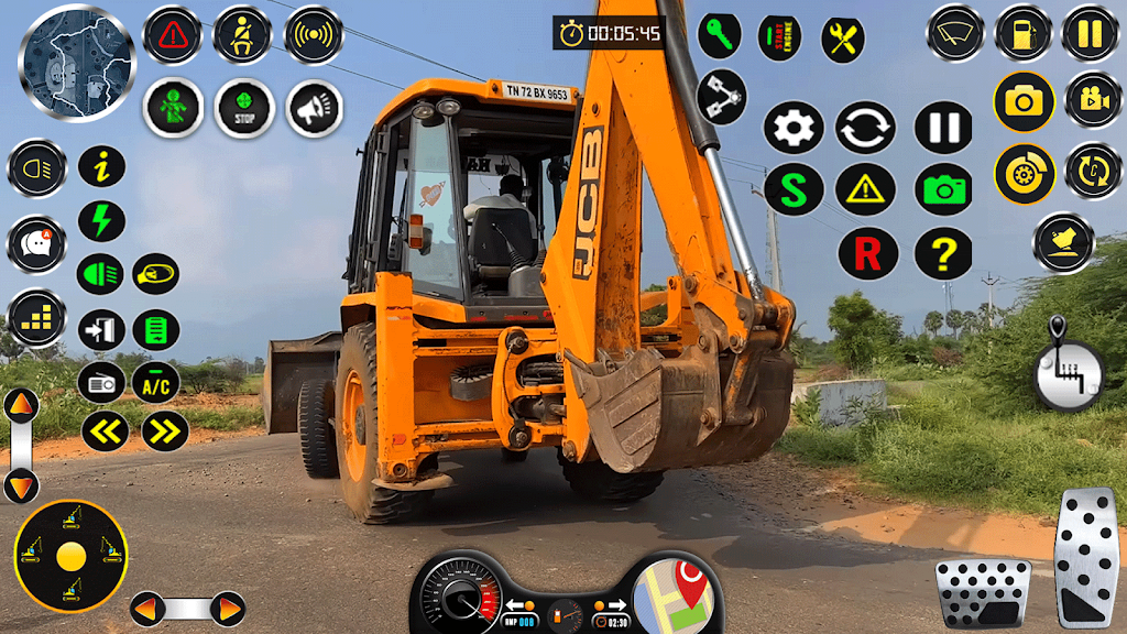 Real City JCB Construction 3D Captura de pantalla 2