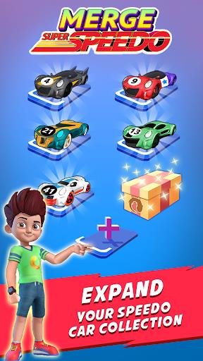 Merge Super Speedo - Kicko Car Tycoon Capture d'écran 4