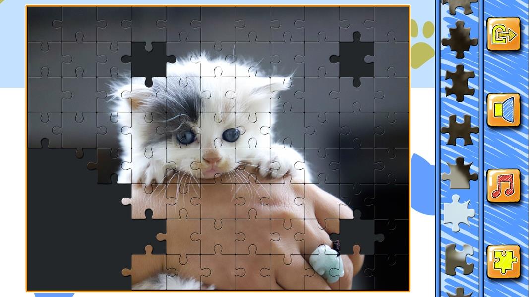 Jigsaw Puzzle Cats Kitten Capture d'écran 2