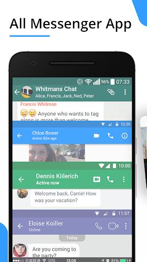 Multiple Messenger, Social App Screenshot 1