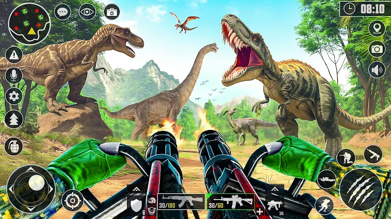 Wild Dino Hunting: Gun Games Capture d'écran 3