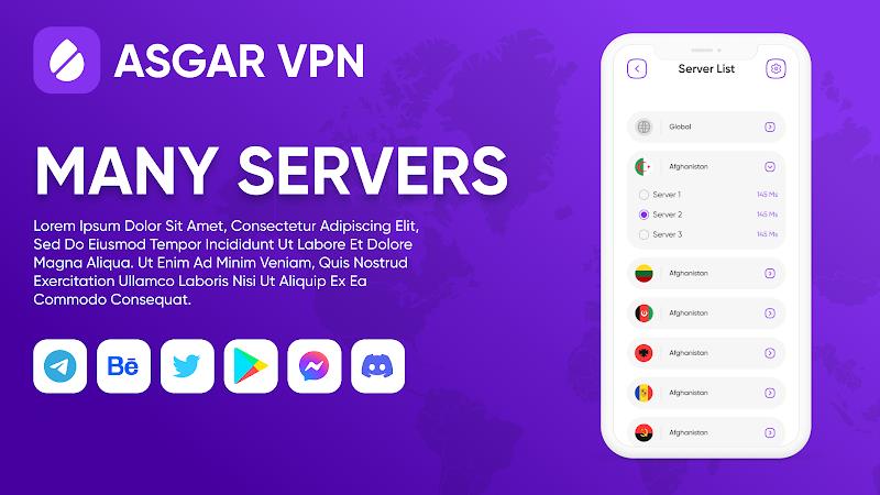 Asgar VPN スクリーンショット 4