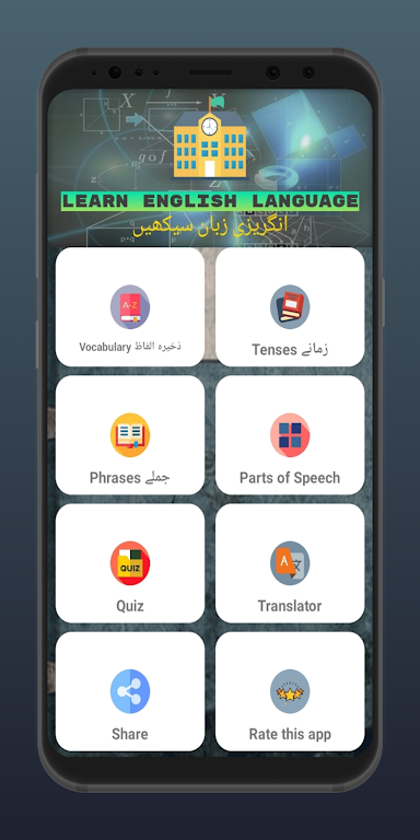 Learn English in Urdu Capture d'écran 2