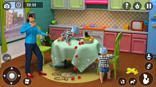 Mother Simulator: Mom Games 3D Captura de pantalla 3