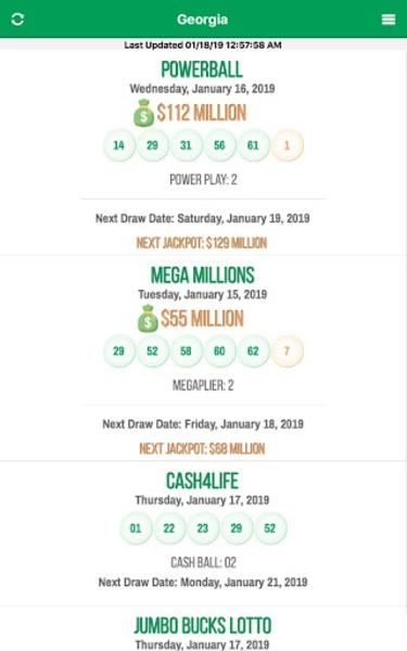 Lottery Results Capture d'écran 4