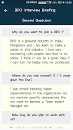 BPO Interview Questions and An 스크린샷 3