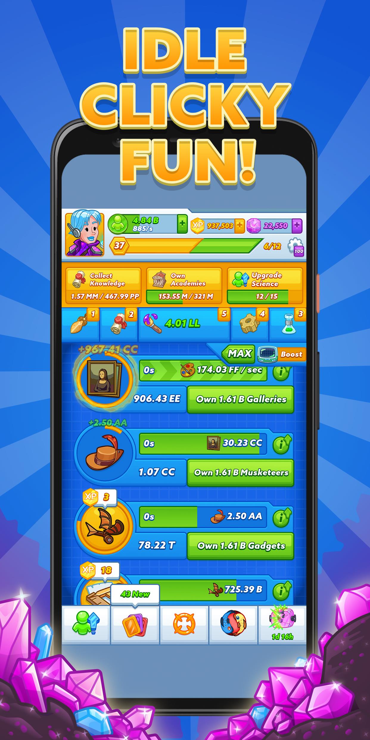 AdVenture Ages: Idle Clicker应用截图第2张