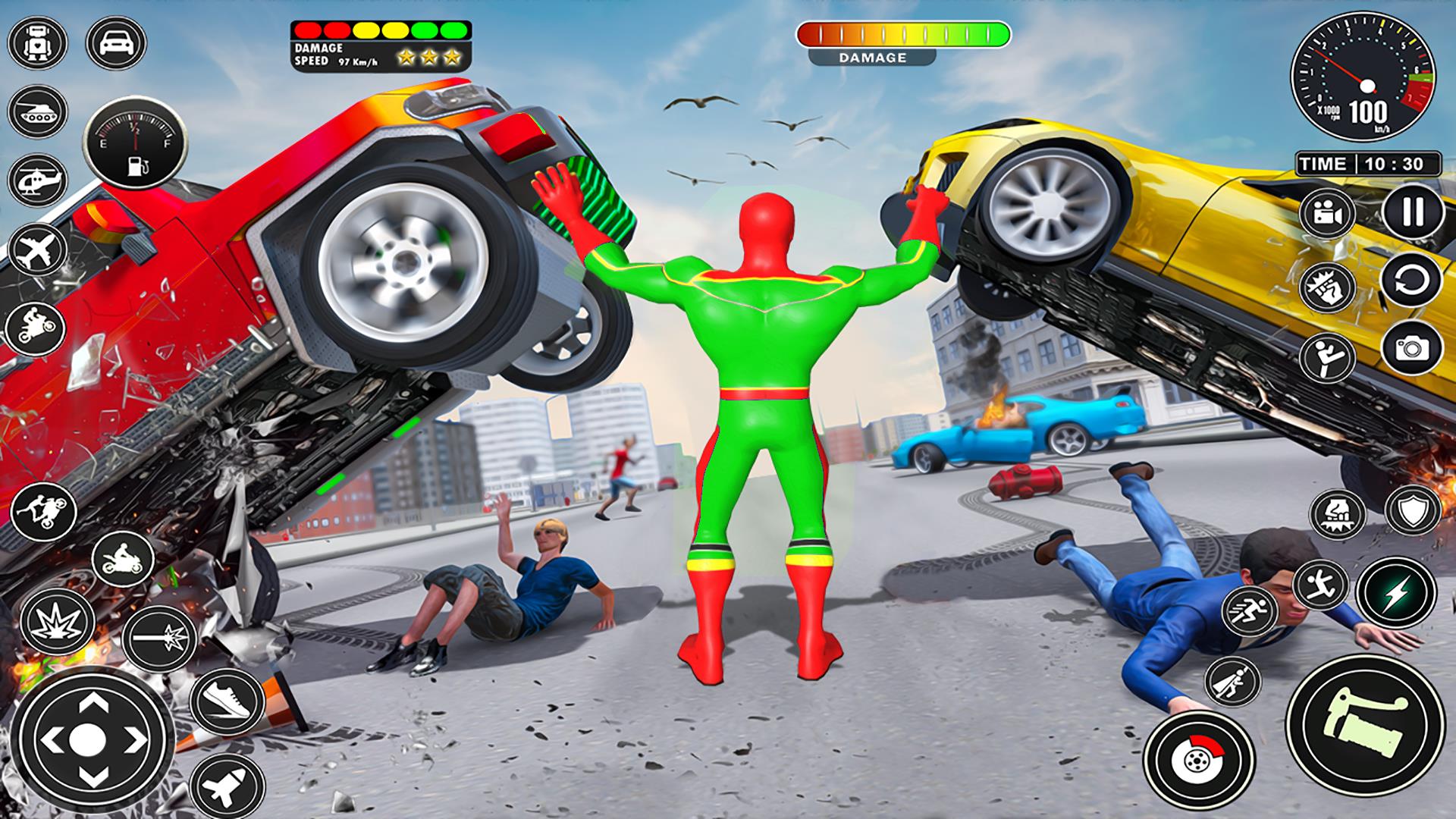 Rope Superhero Games Rope Hero Captura de tela 4