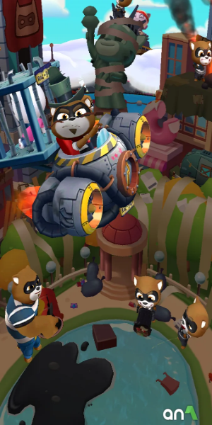 Talking Tom Hero MOD 스크린샷 2