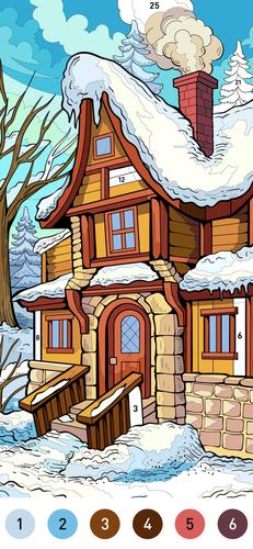 Dream Home Coloring book Captura de tela 1