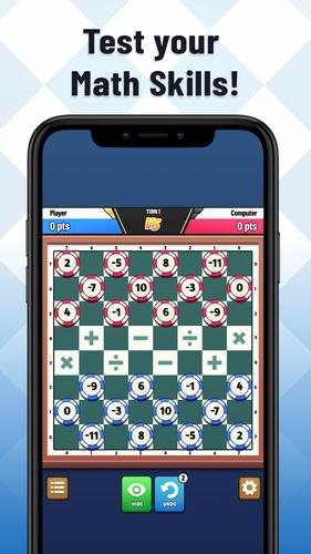 Damath: Math Checkers Screenshot 1
