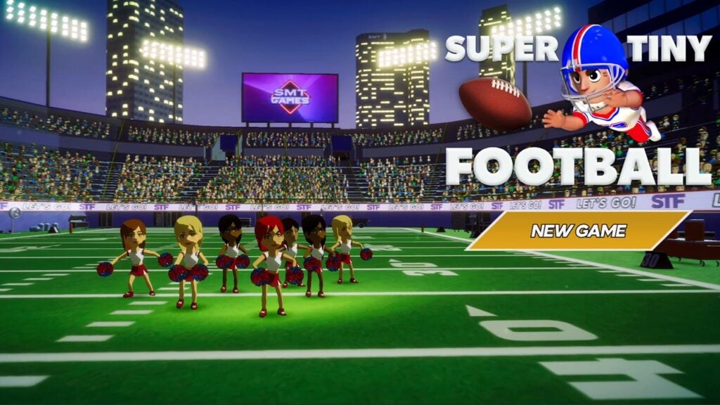 Jogue como jogador de rugby ou treinador no Super Tiny Football!