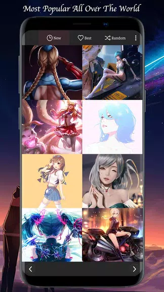 Sexy Anime Girls HD 4K Wallpapers(Manga Comic) Screenshot 3