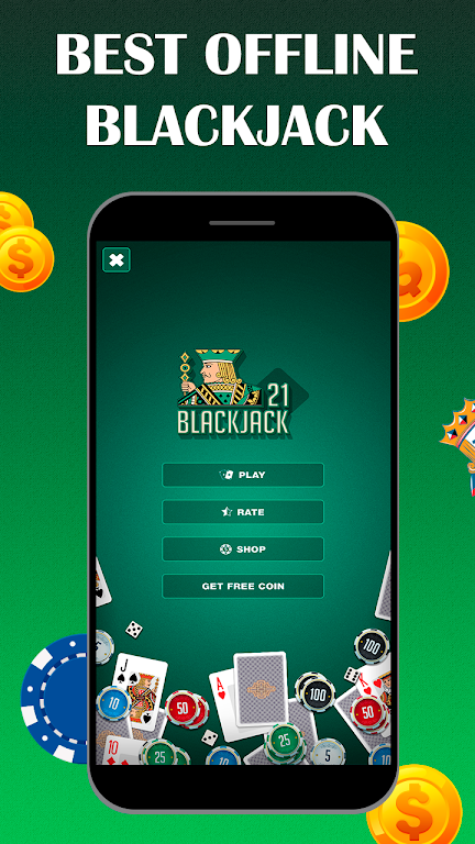 Royal Blackjack 21應用截圖第1張