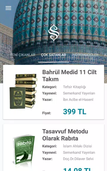 Semerkand Yayın Kataloğu Screenshot 1