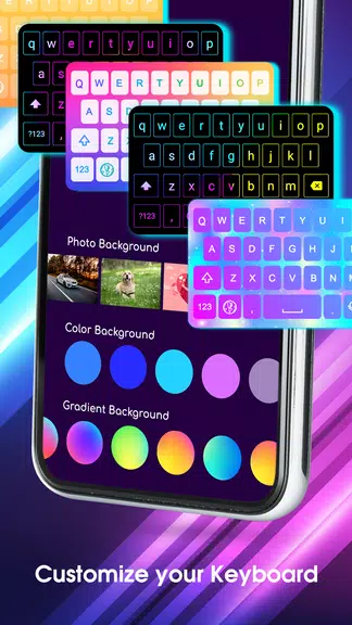Led Keyboard: RGB Teclado Captura de tela 4