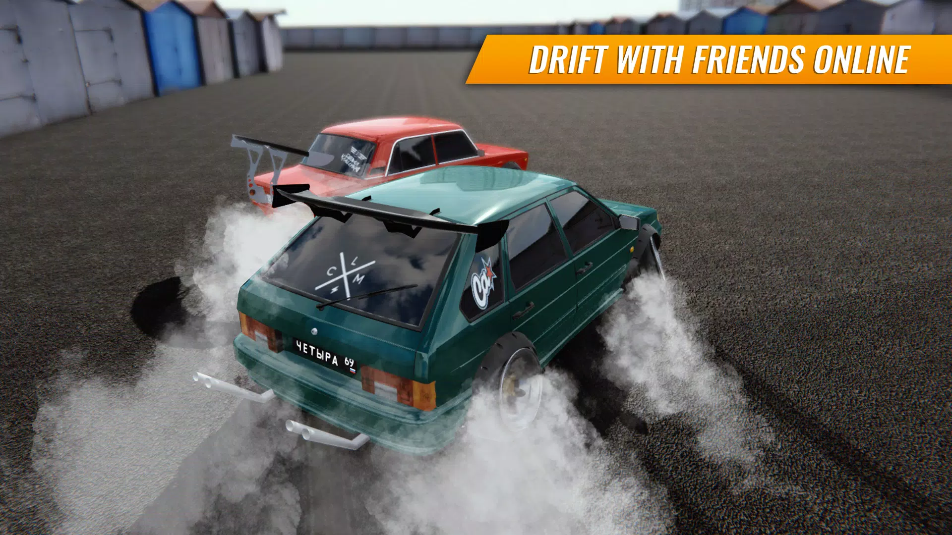 Russian Car Drift スクリーンショット 1
