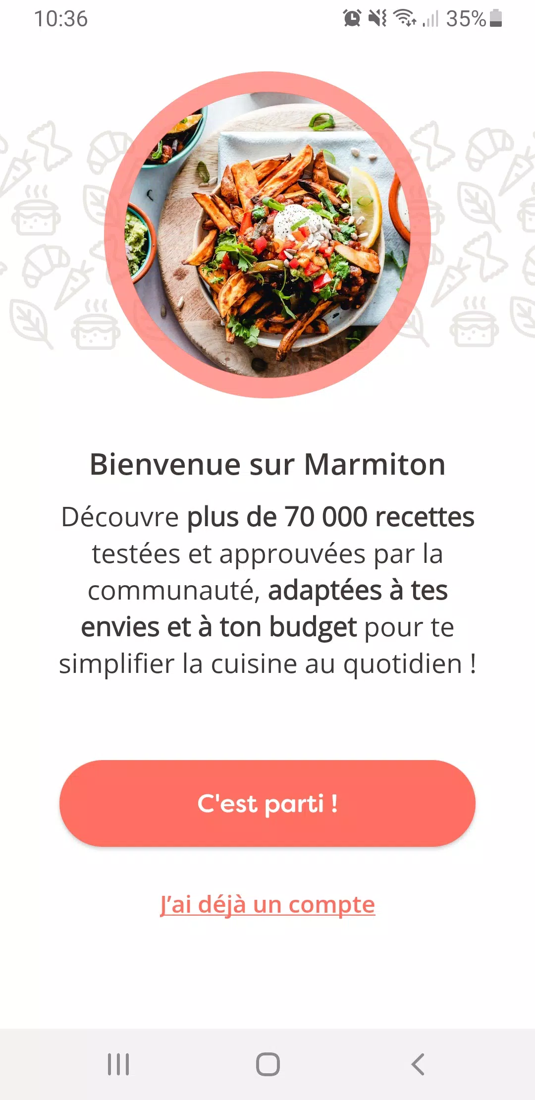 Marmiton, recettes de cuisine Captura de tela 1