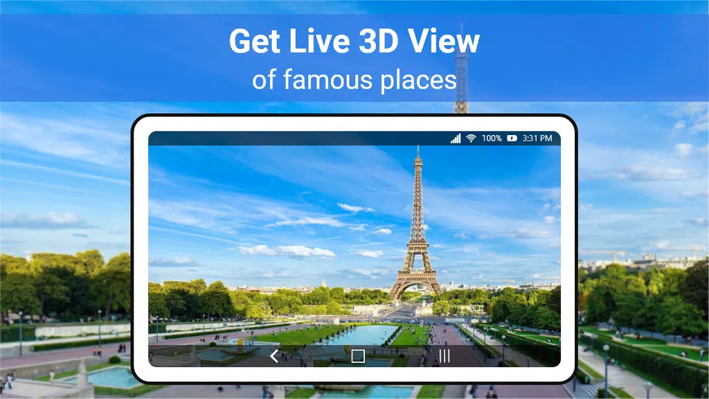 Live Earth Map - Weltkarte 3D Screenshot 3