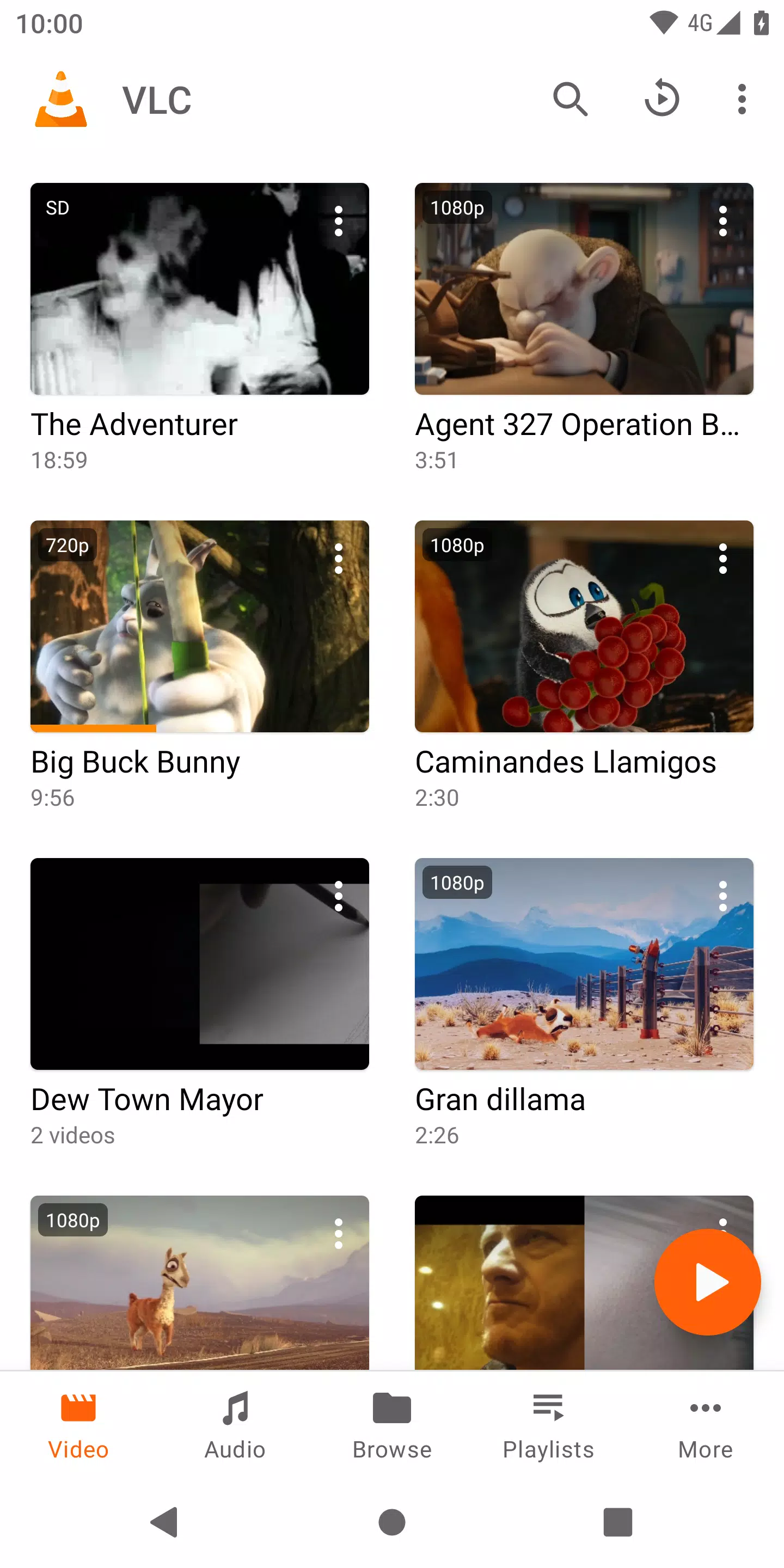 VLC for Android स्क्रीनशॉट 1