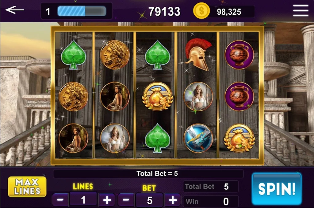 Olympus Slots - Zeus Golden Slot Machine應用截圖第1張