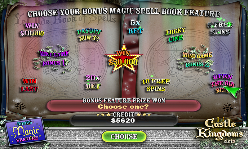 Castle Kingdoms Magic Dragon Legend Slots FREE應用截圖第3張