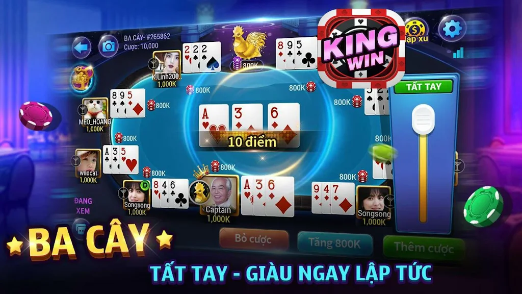 Game danh bai doi thuong King Win應用截圖第2張