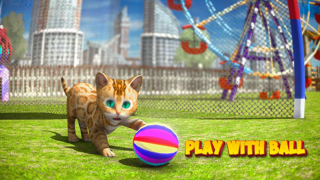 Kitten Game Pet Cat Simulator Captura de tela 4