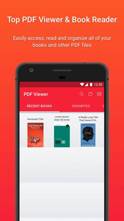 PDF Viewer & Book Reader Скриншот 1