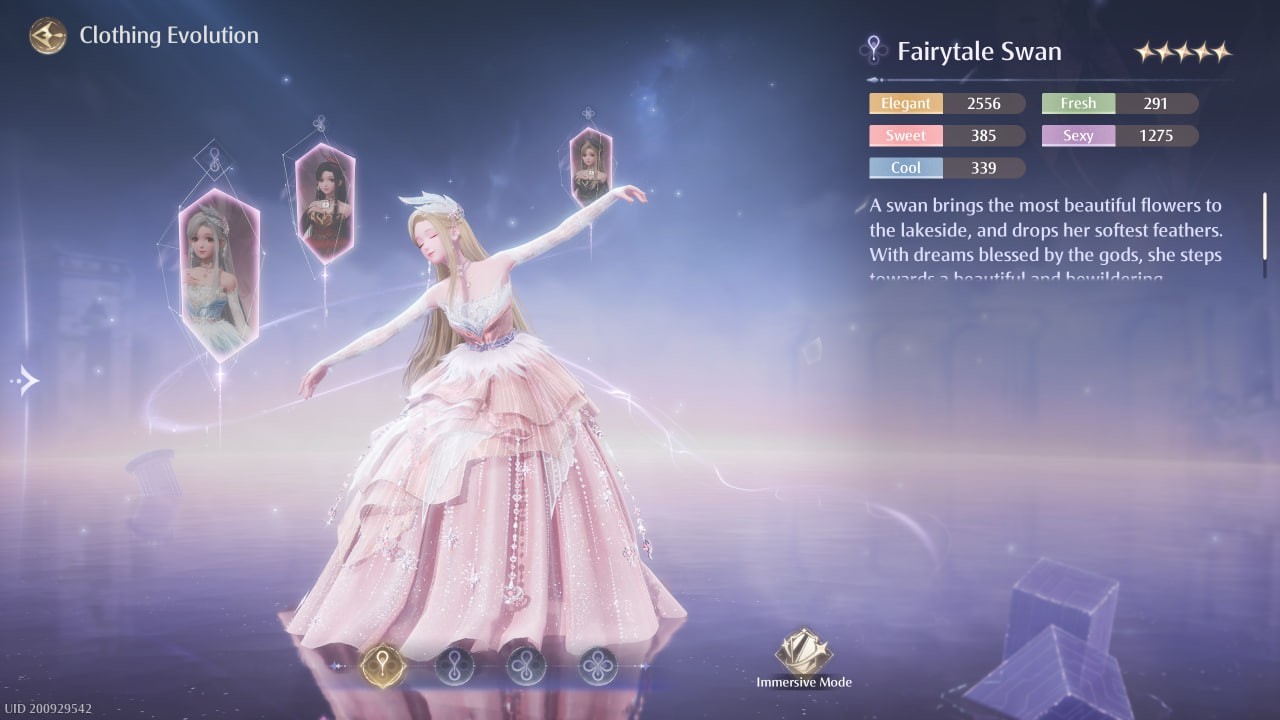 How to change the color of 5 star outfits in infinity nikki