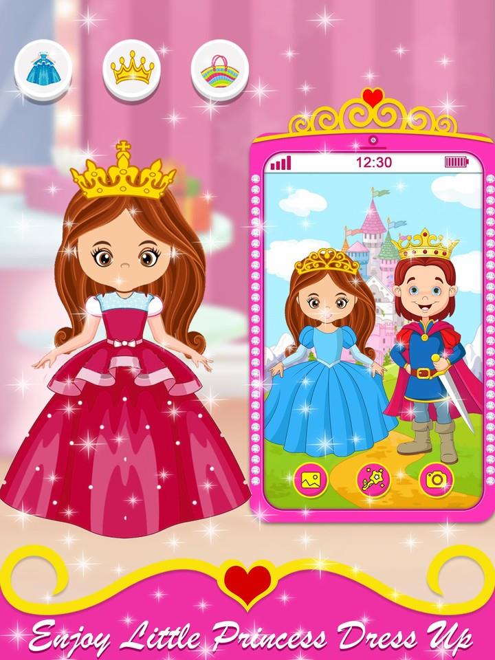 Princess Baby Phone Games Captura de tela 3