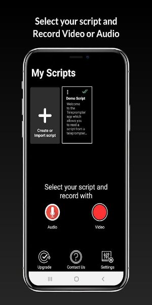 Teleprompter with Video Audio Screenshot 3