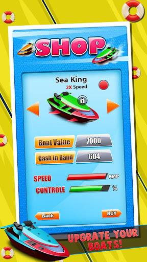 Crazy Boat Racing Captura de tela 3