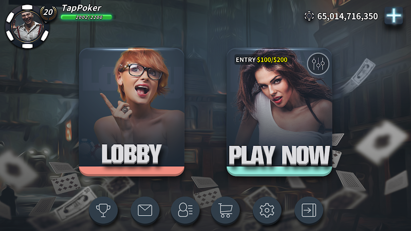 Tap Poker Social Edition Screenshot 1